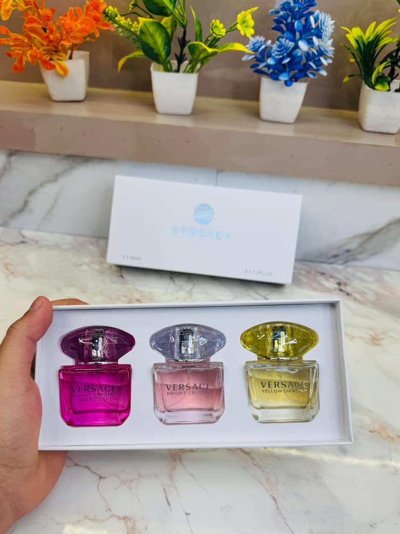 Versace combo gift set of 3 x 30ml