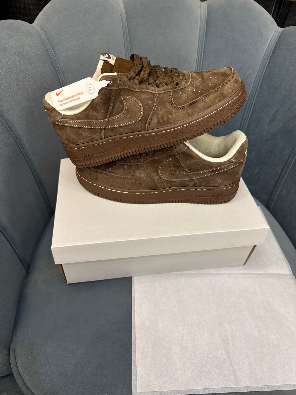 Nike airforce 1 cacao wow