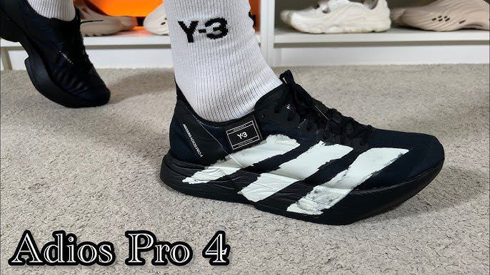 Adidas adios pro 4 y3 black white