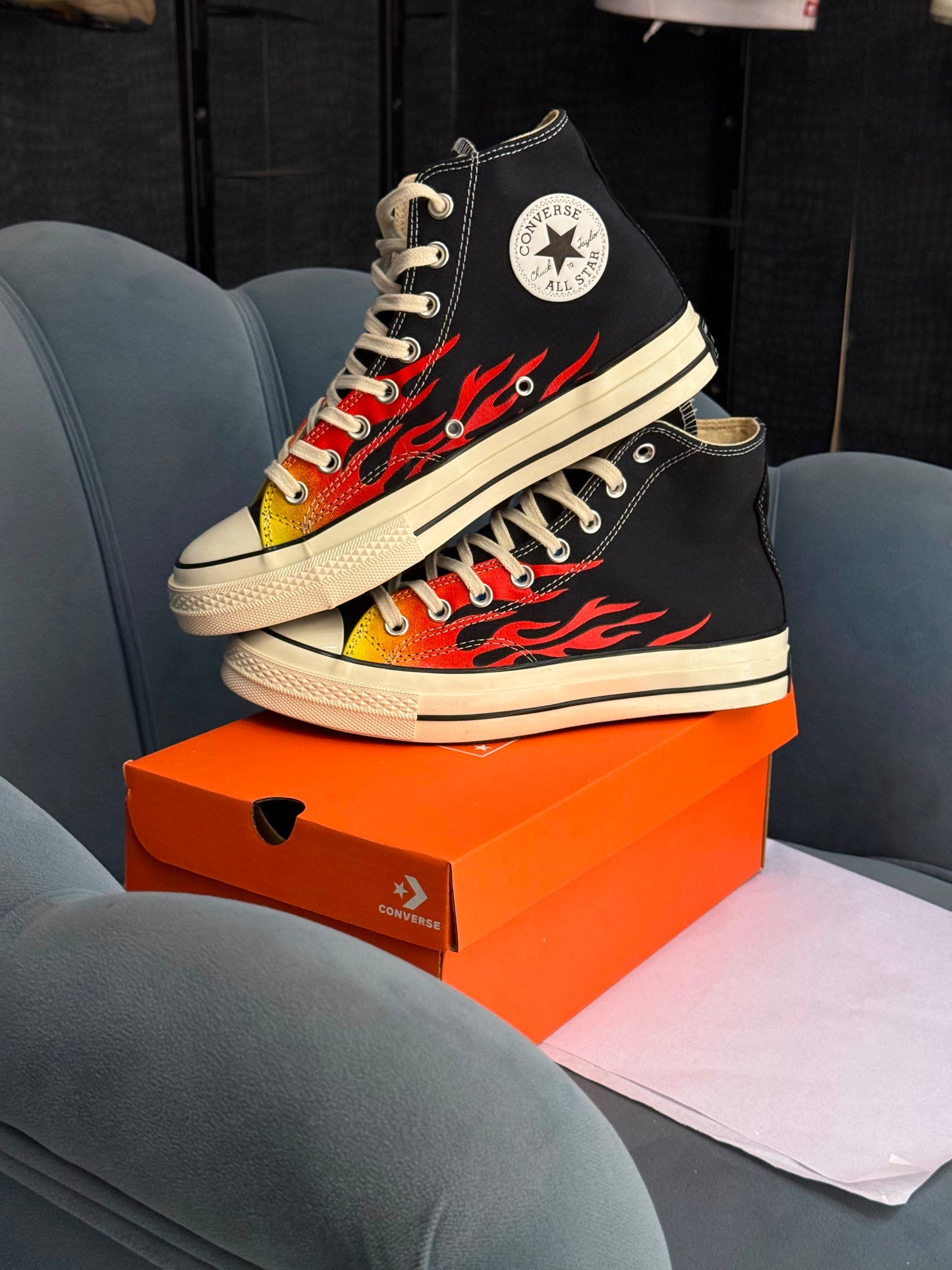 Converse chuck 70 mid flame fire