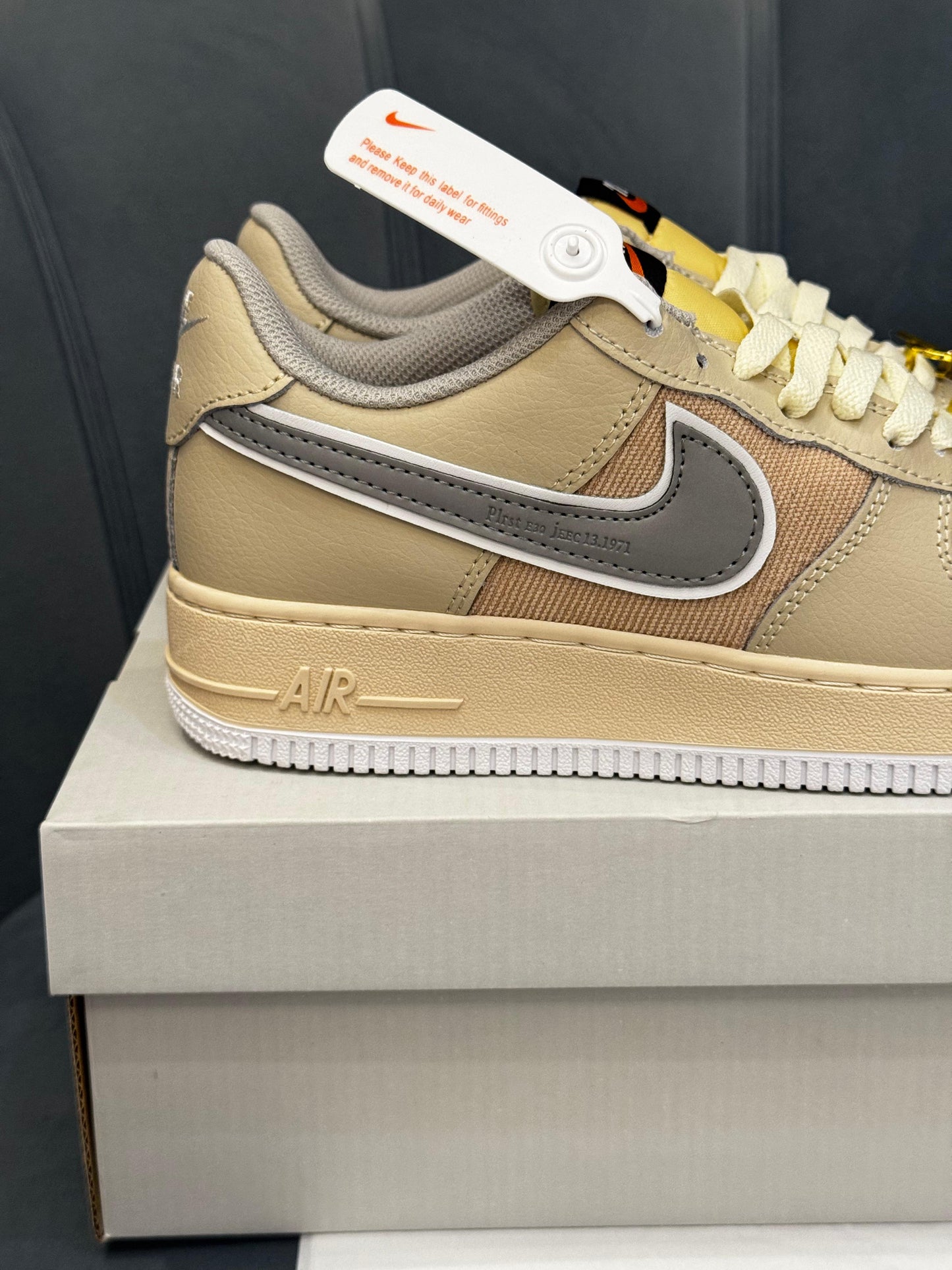 Nike airforce 1 low sand drift beige cream