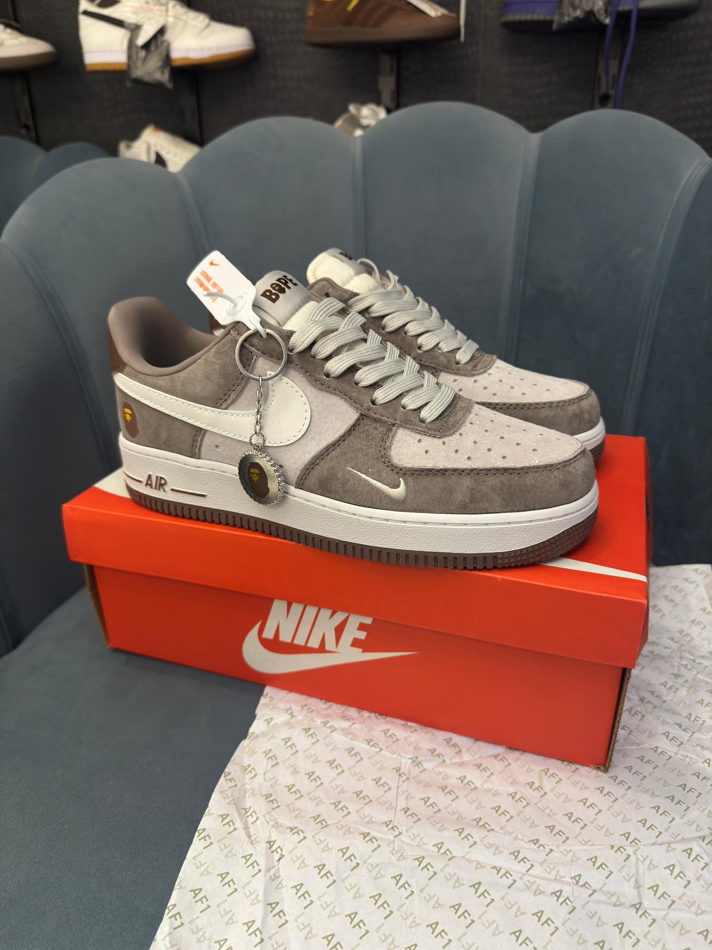 Nike airforce1 x bape