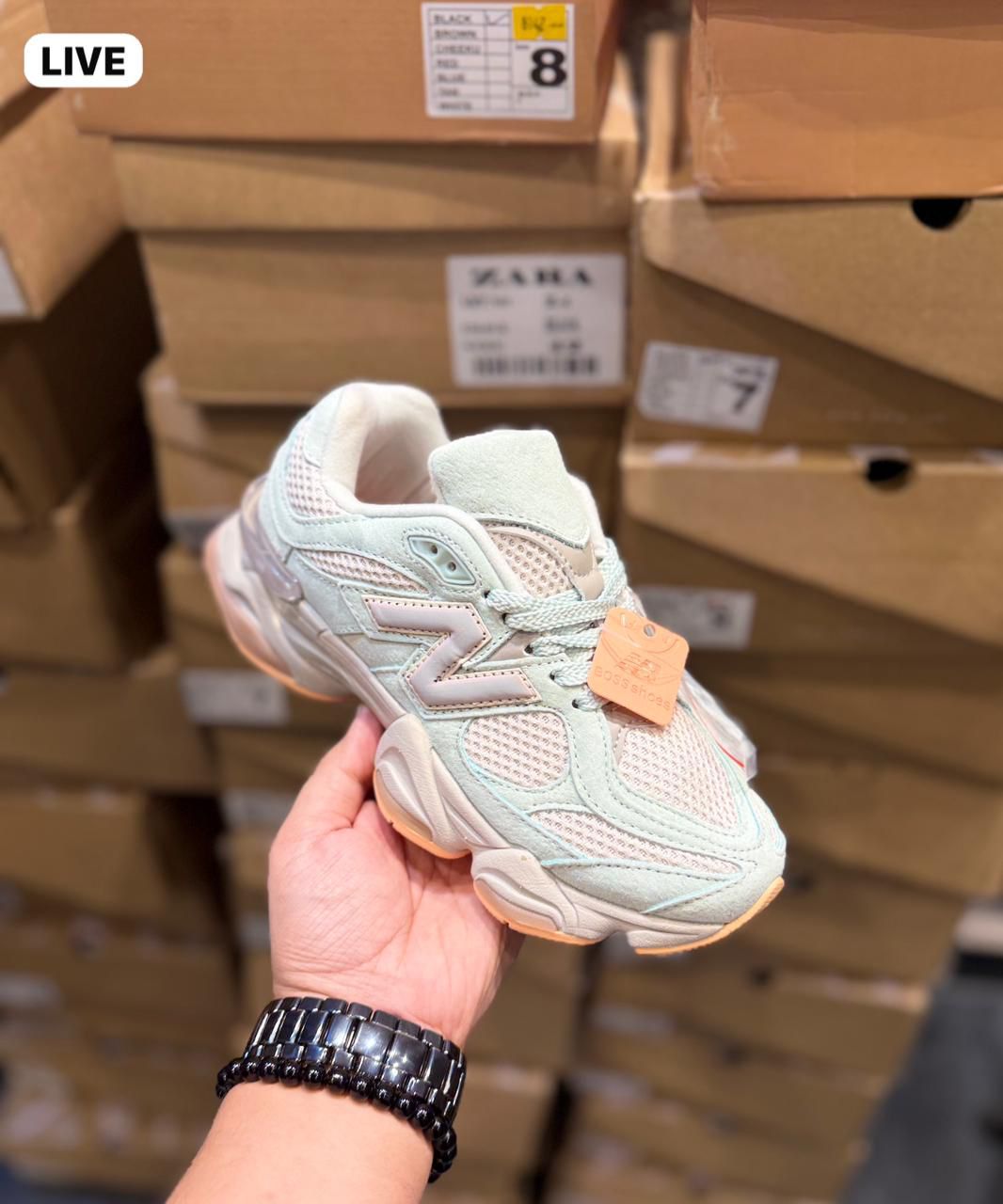 New balance 9060 whitakar moss green