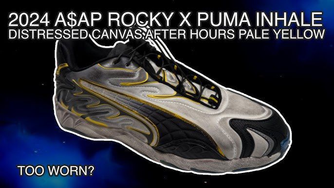 Puma inhale asap pale yellow