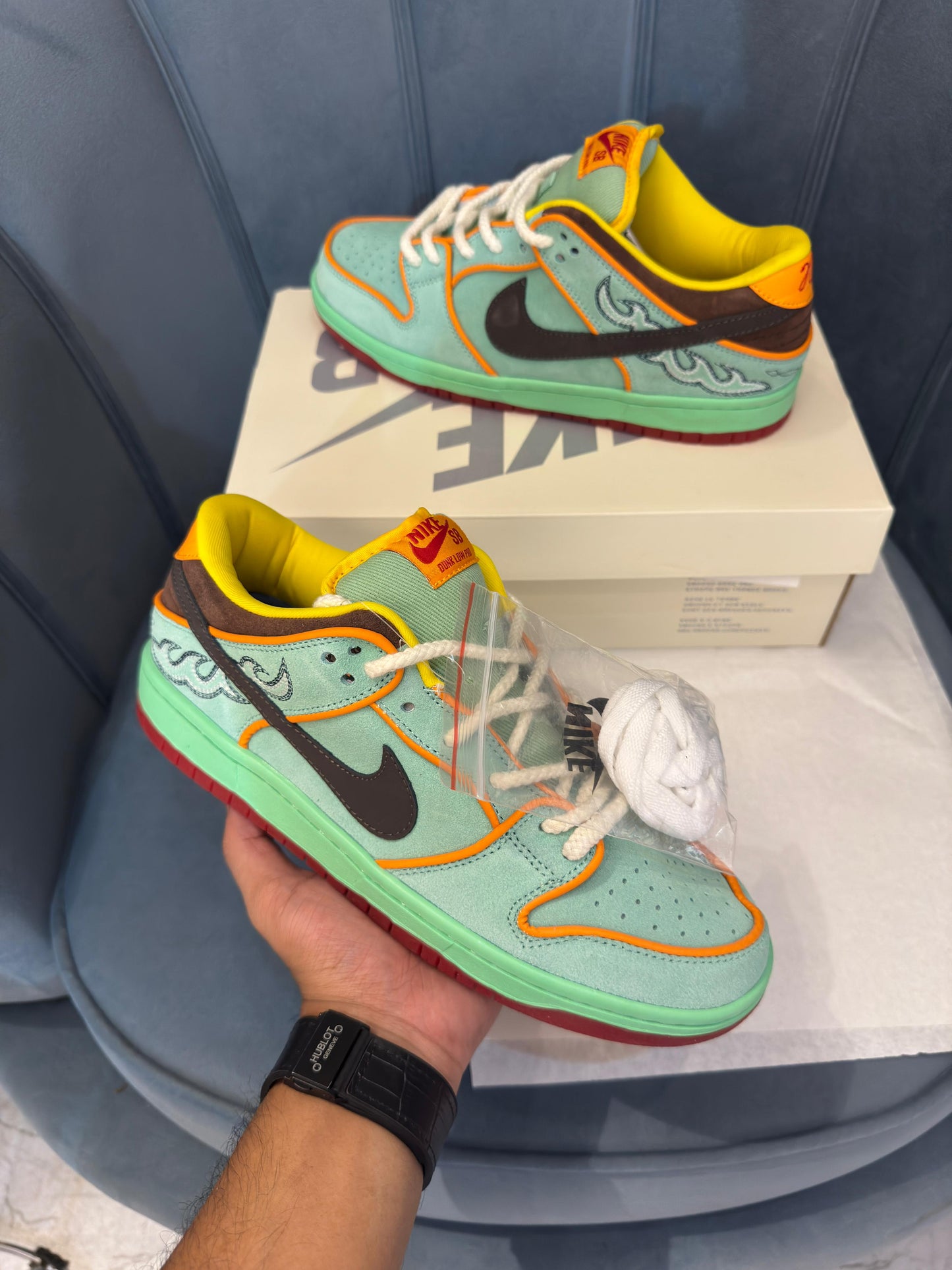 Nike sb dunk rodeo tourmaline