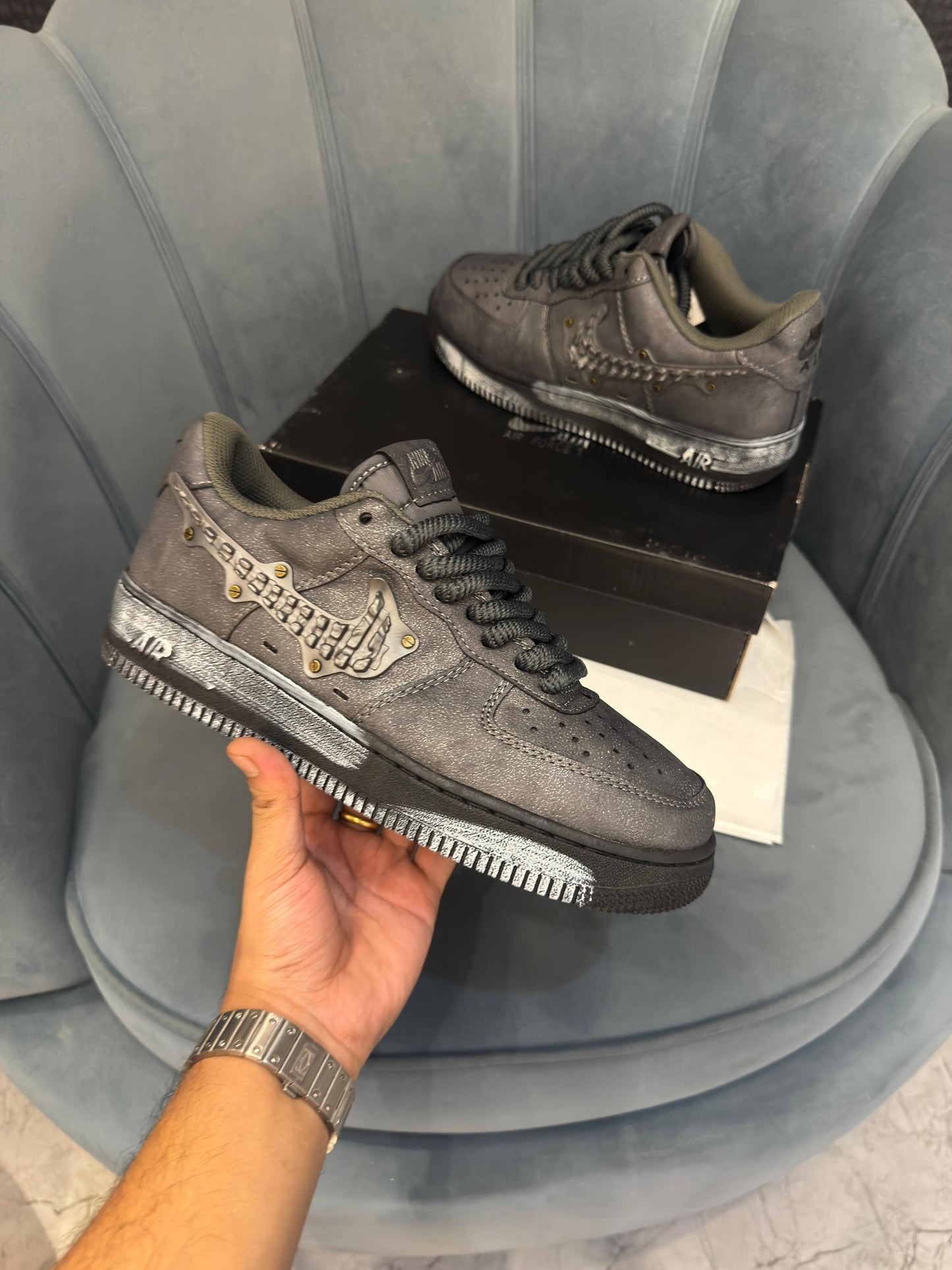 Nike airforce 1 metalwork
