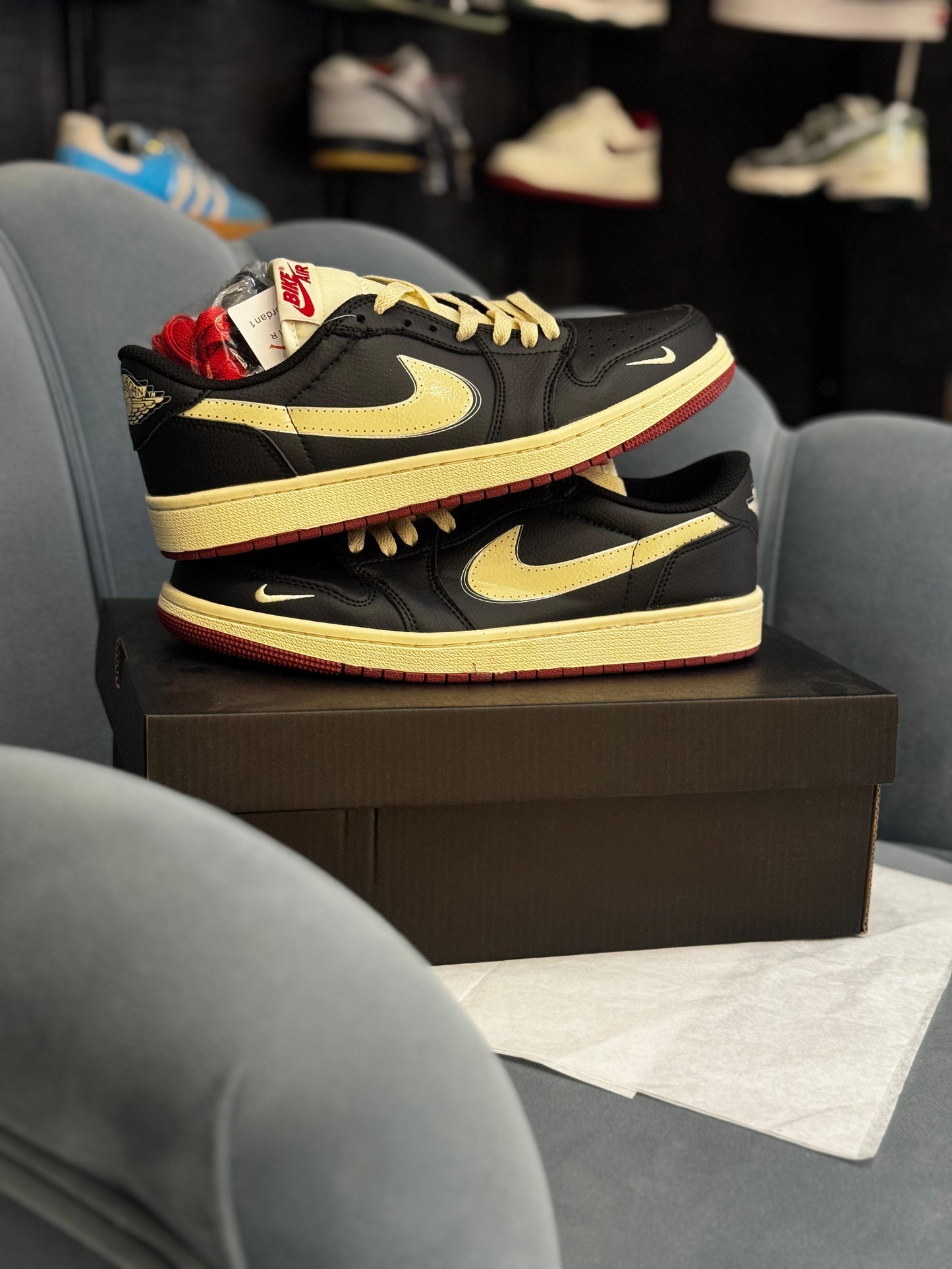 Nike air jordan retro 1 low x nigel sylvester