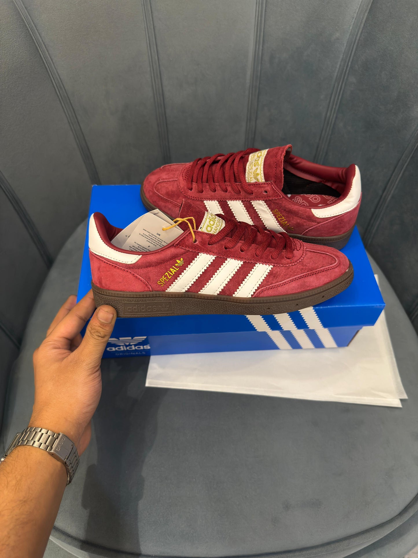 Adidas originals handball spezial cherry