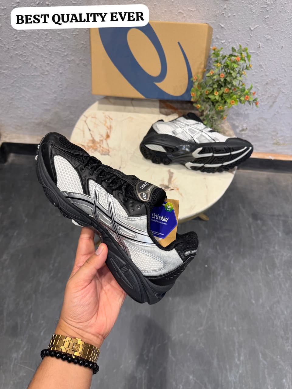Asics nimbus 10.1 black silver