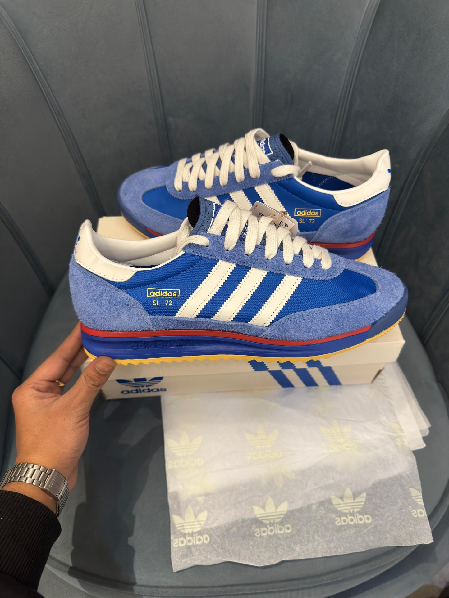 Adidas originals sl 72 blue