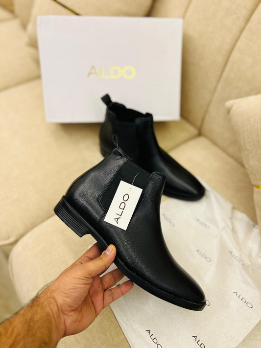 Aldo wrinkle free chelsea boots