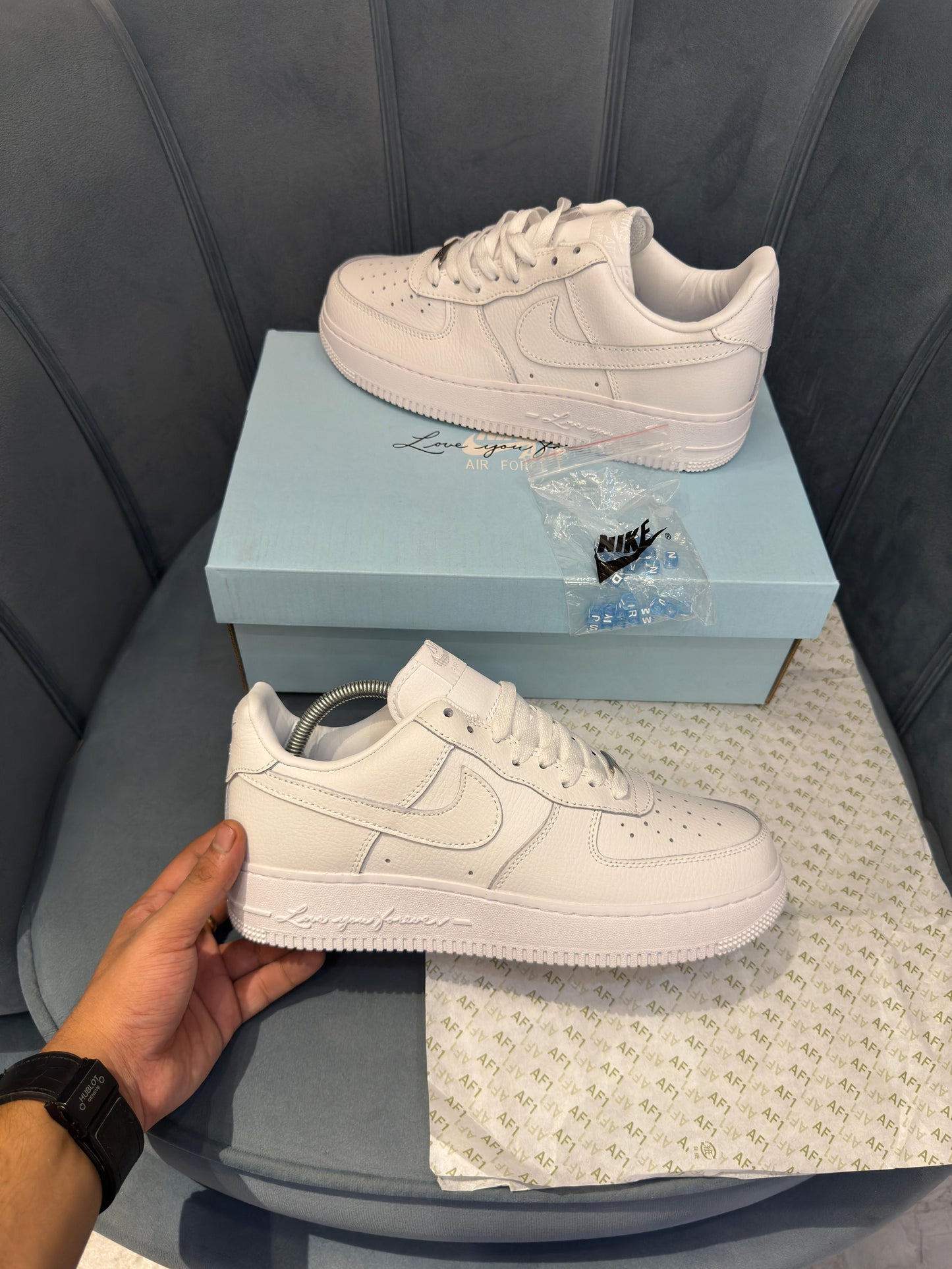 Nike airforce 1s love you forever