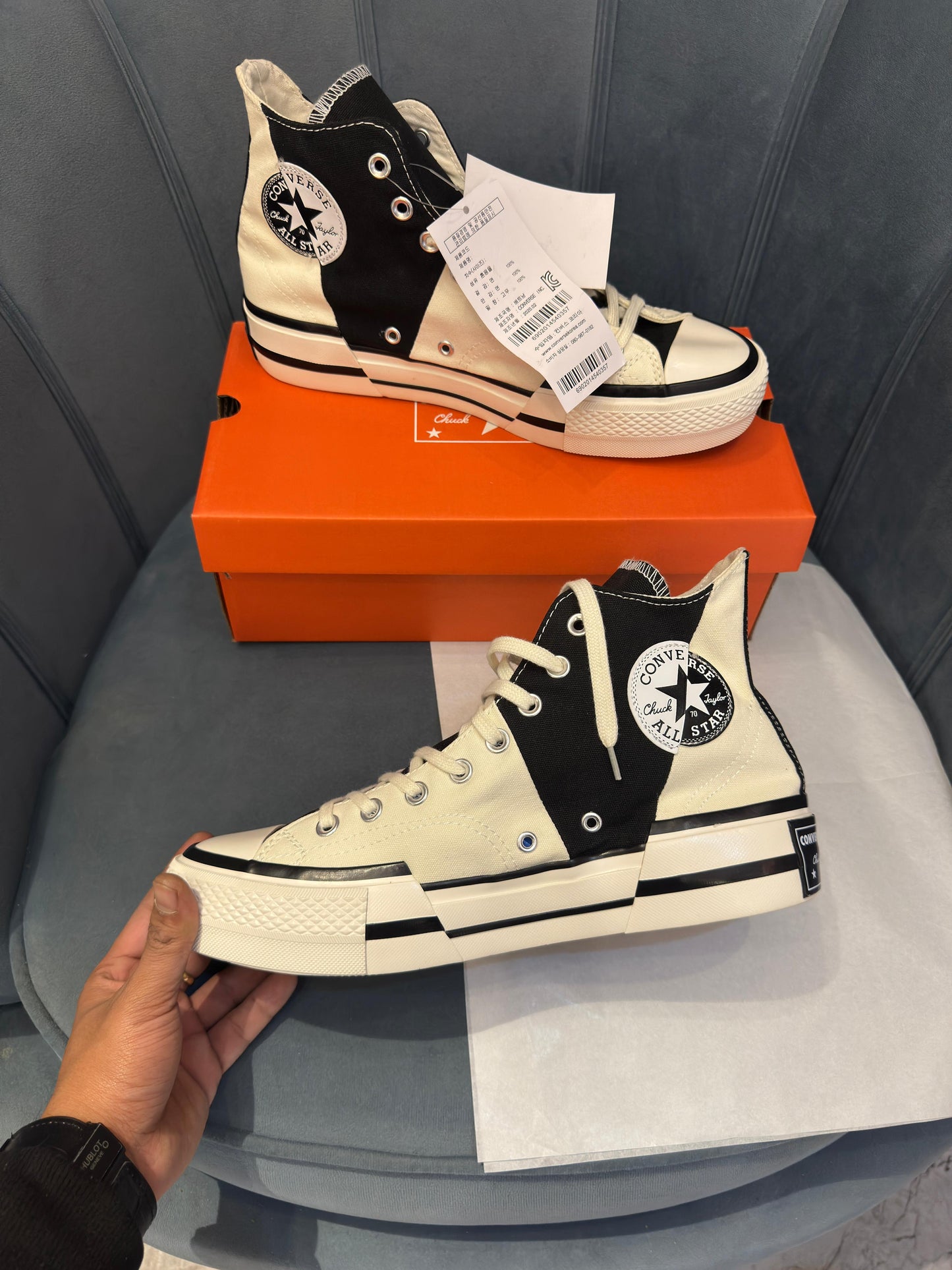 Converse chuck mid plus oreo
