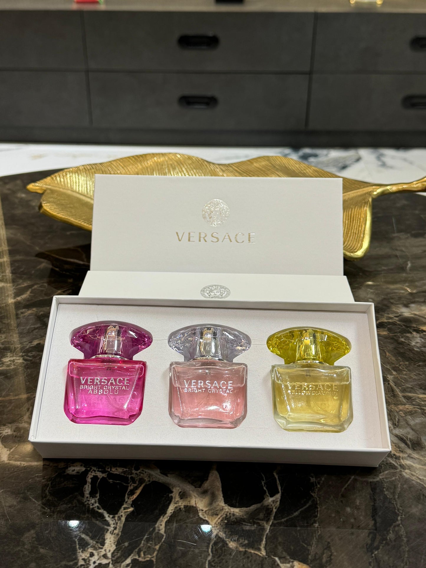 Versace combo gift set of 3 x 30ml
