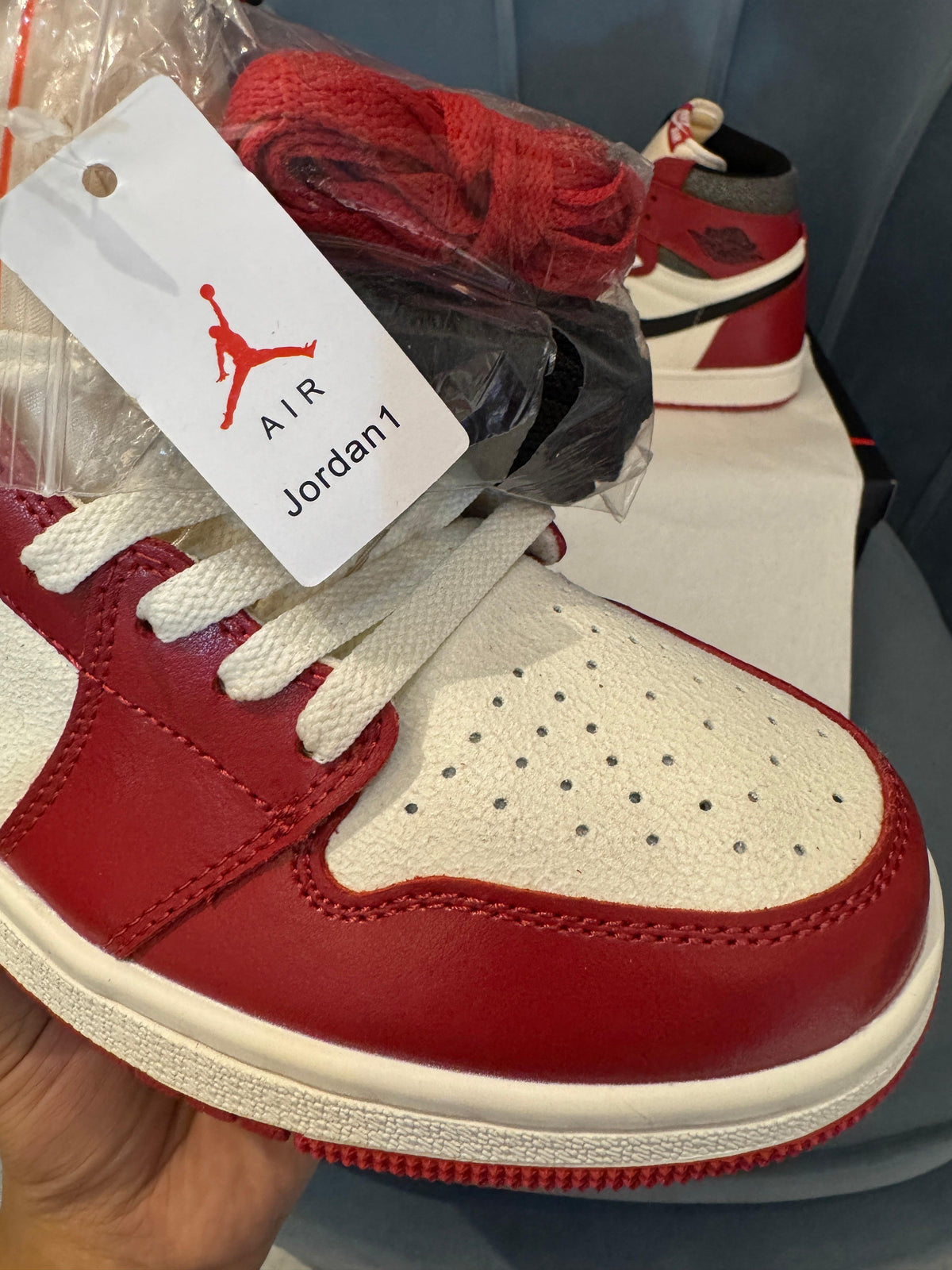 Nike air jordan 1s lost and found