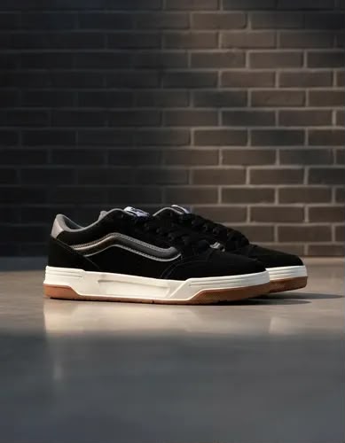 Vans hylane chunky black white