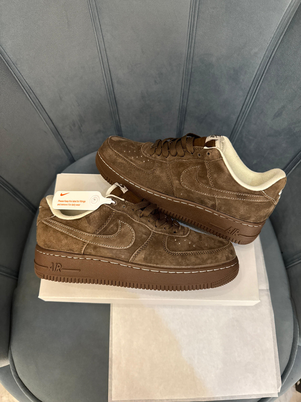 Nike airforce 1 cacao wow