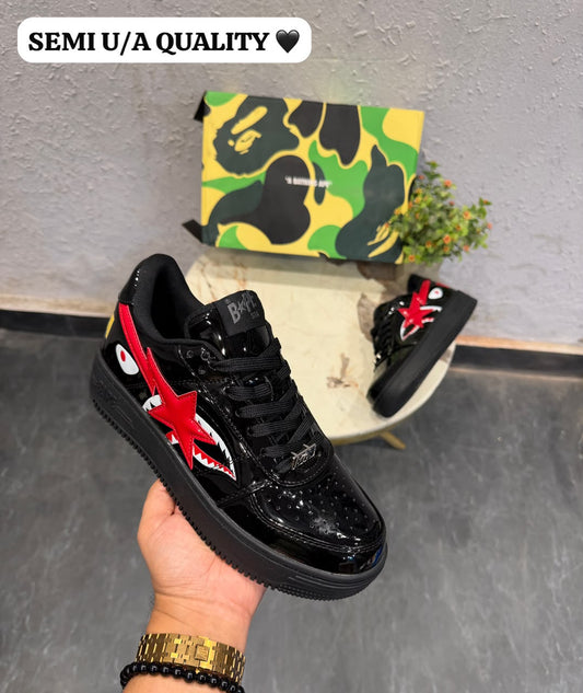 A Bathing ape bape sta os black red