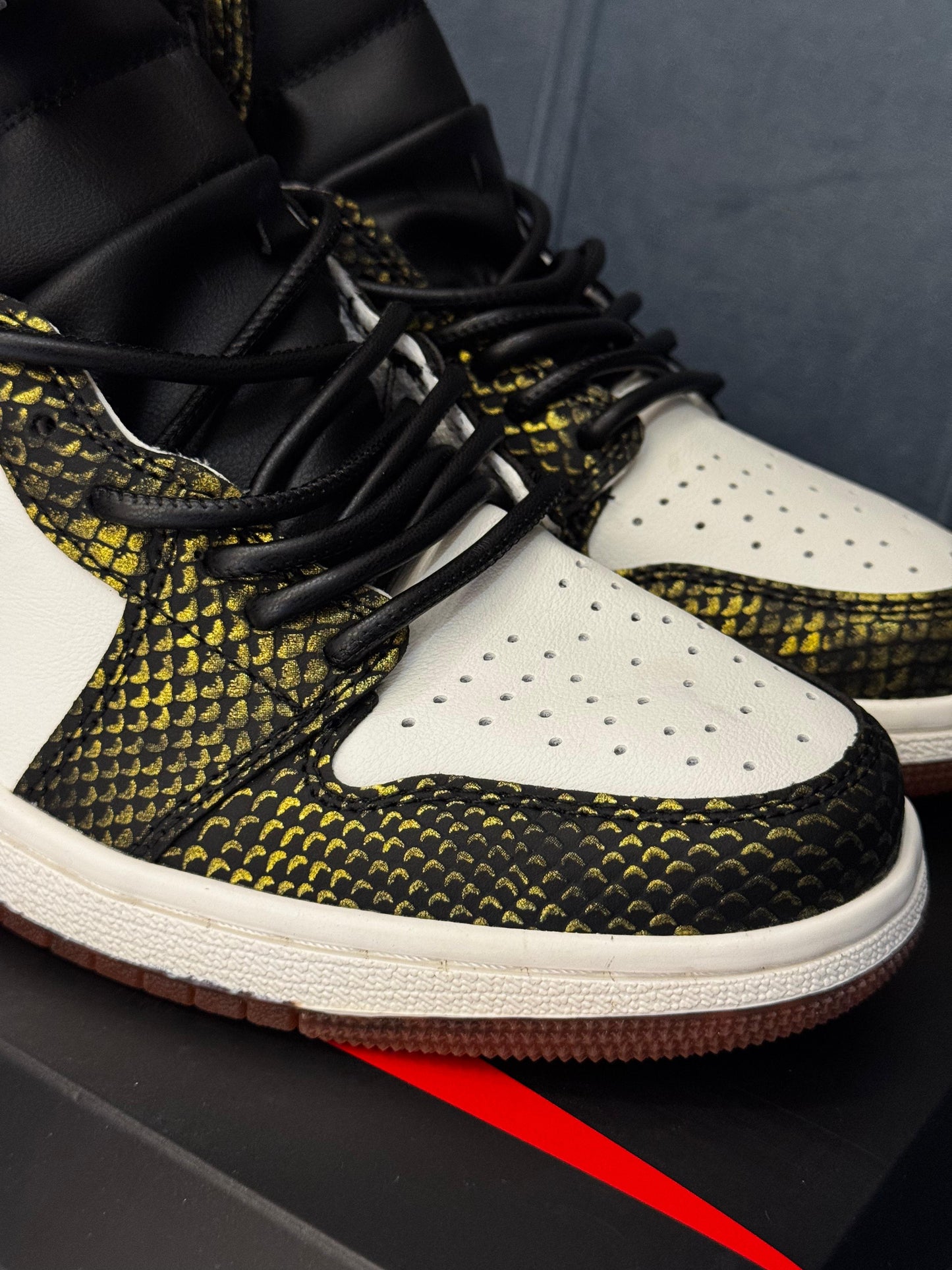 Nike air jordan retro 1s high year of the snake