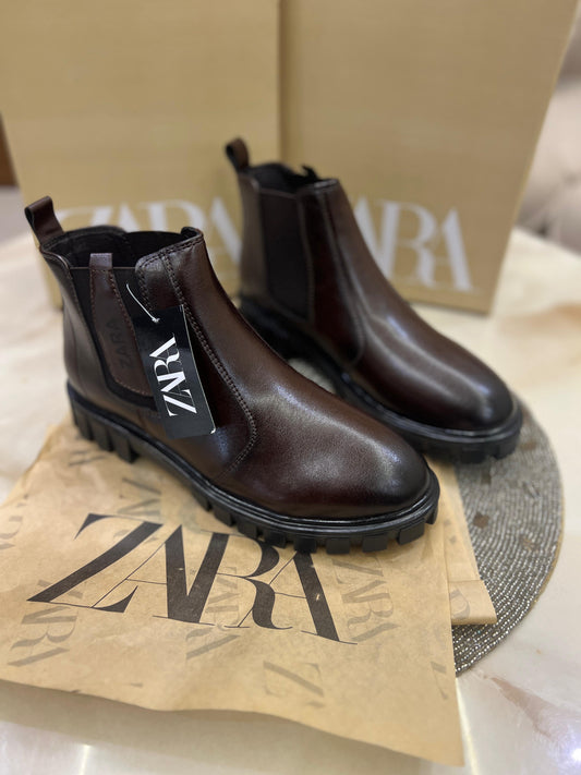 Zara chelsea boots