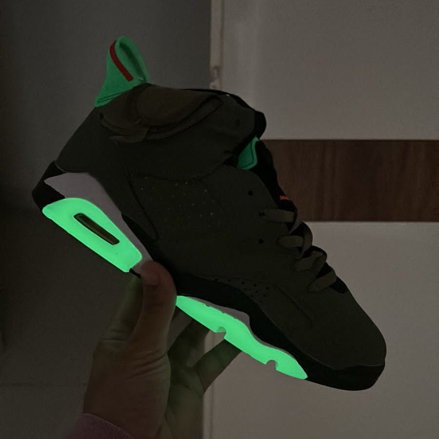 Nike air Jordan 6 green pocket