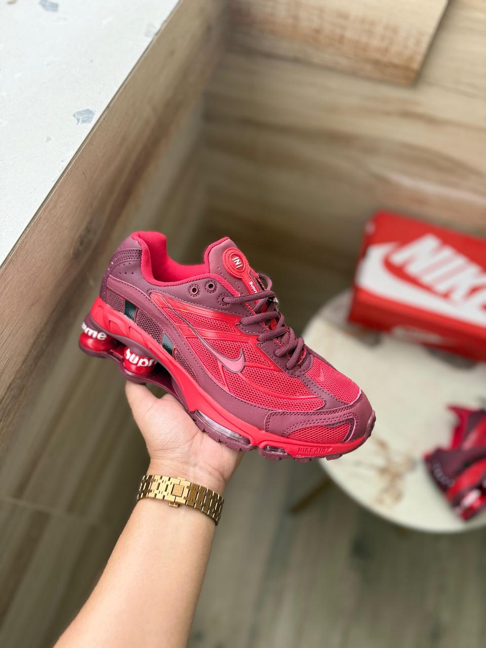 Nike shox 2205 red grey