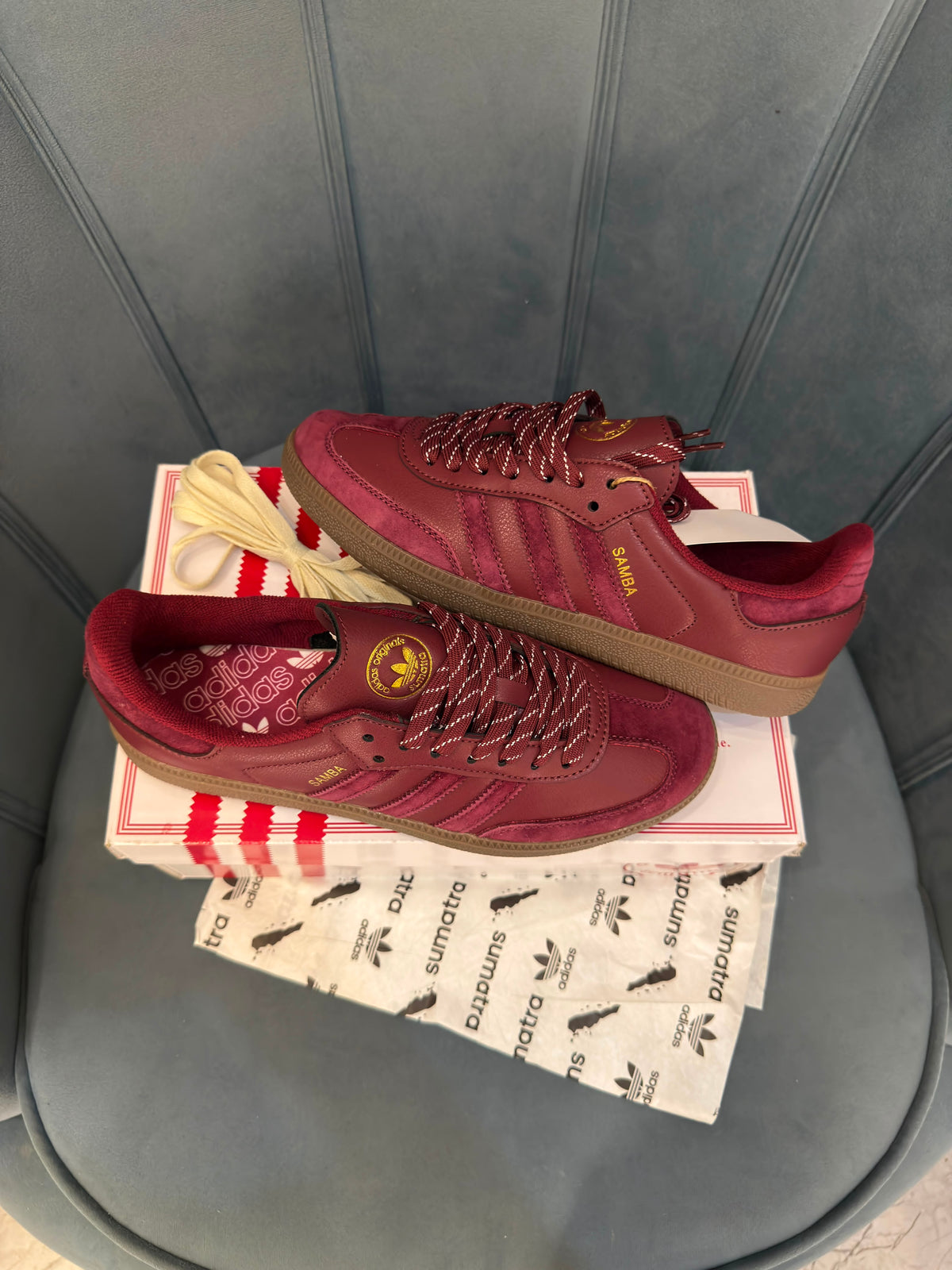 Adidas samba maroon sumatra