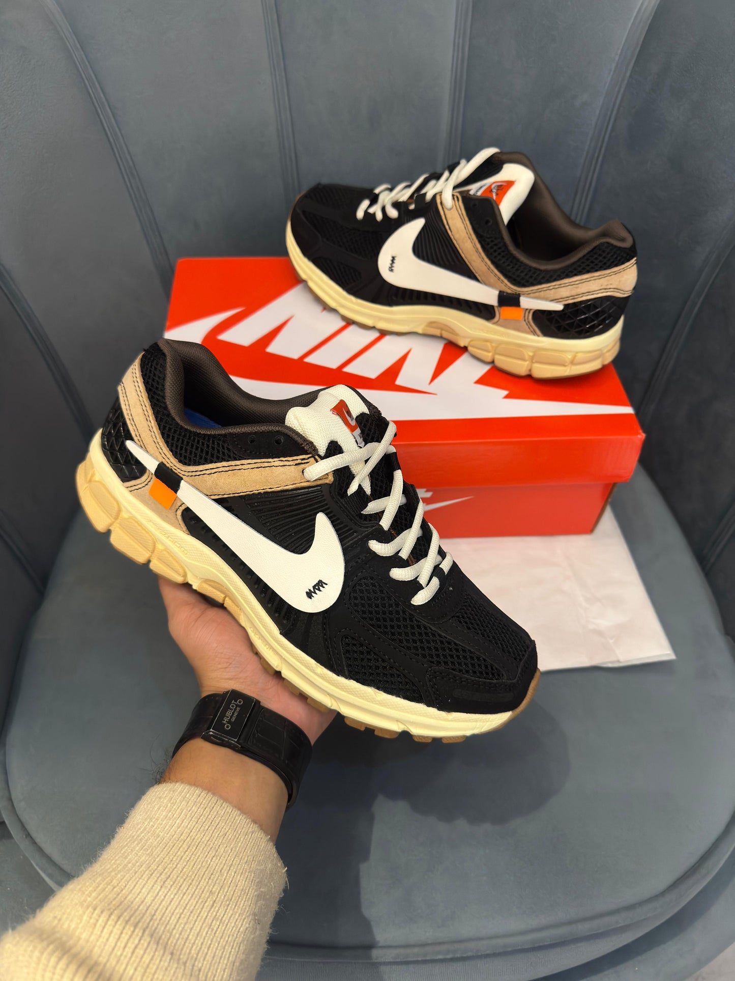 Nike zoom vomero custom off white