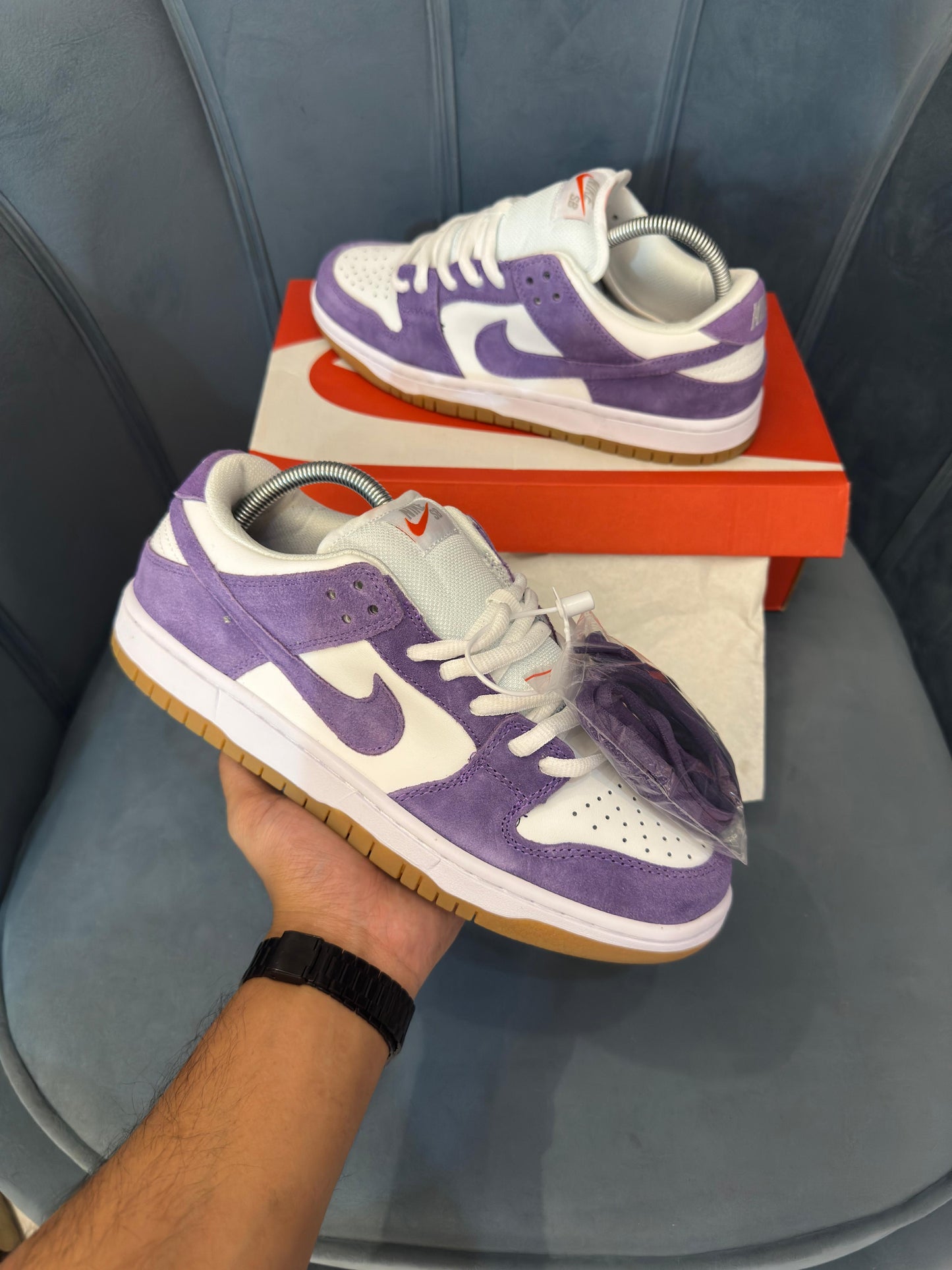 Nike sb dunk low court purple