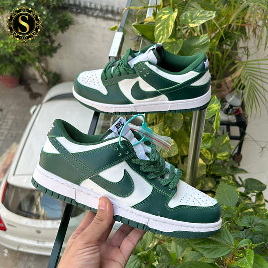 Nike sb dunk low varsity green