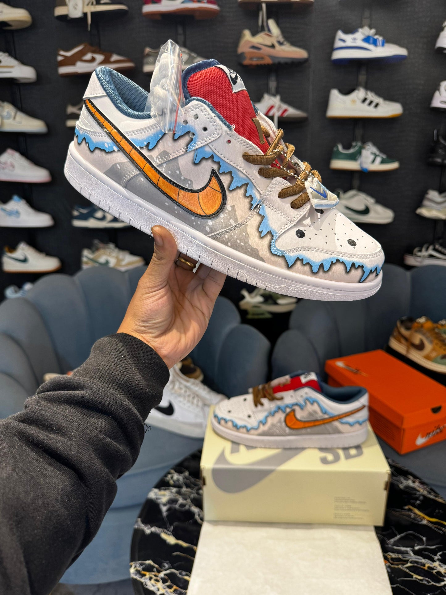 Nike sb dunk snowman