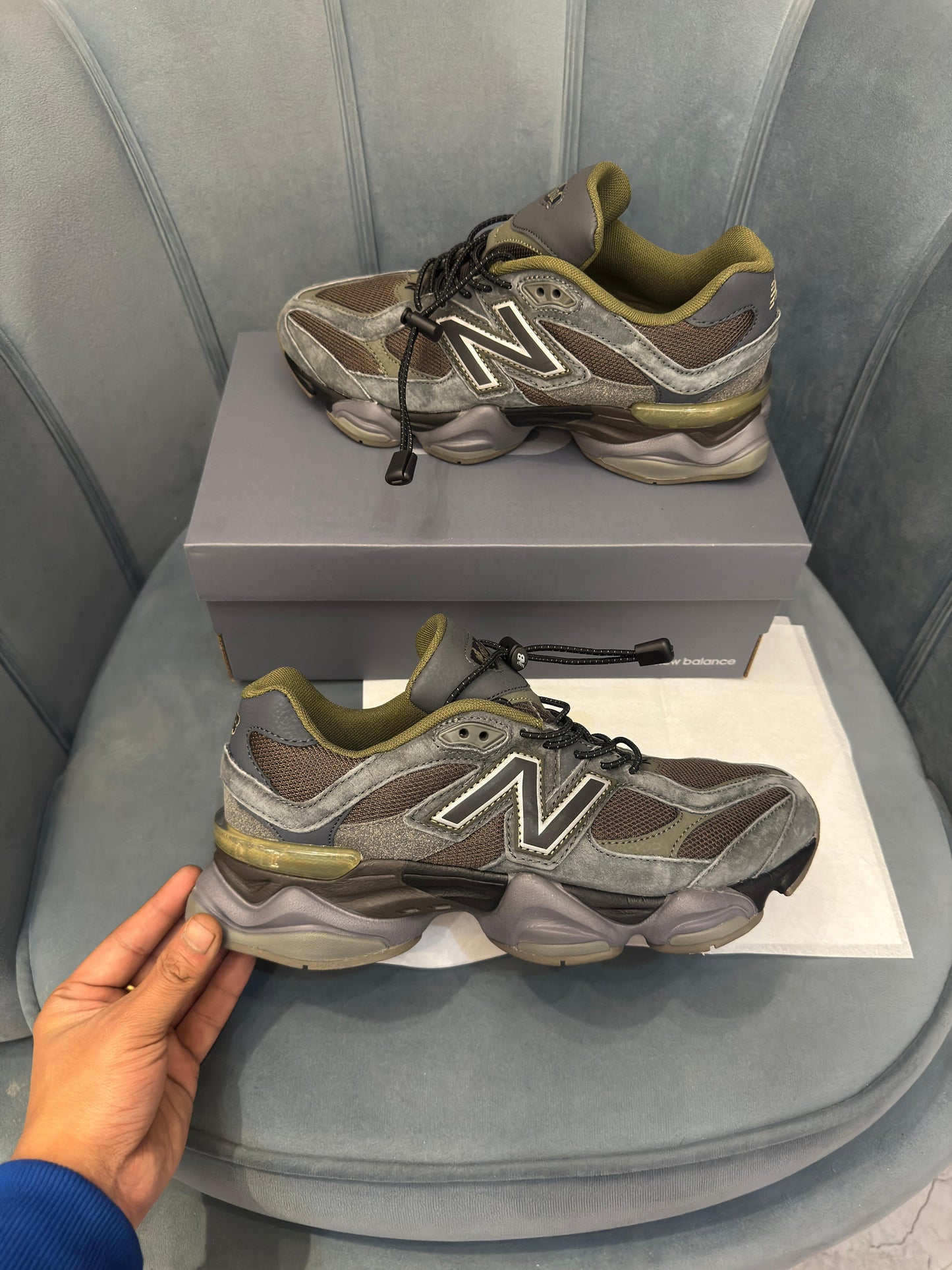 New balance 9060 blacktop dark moss