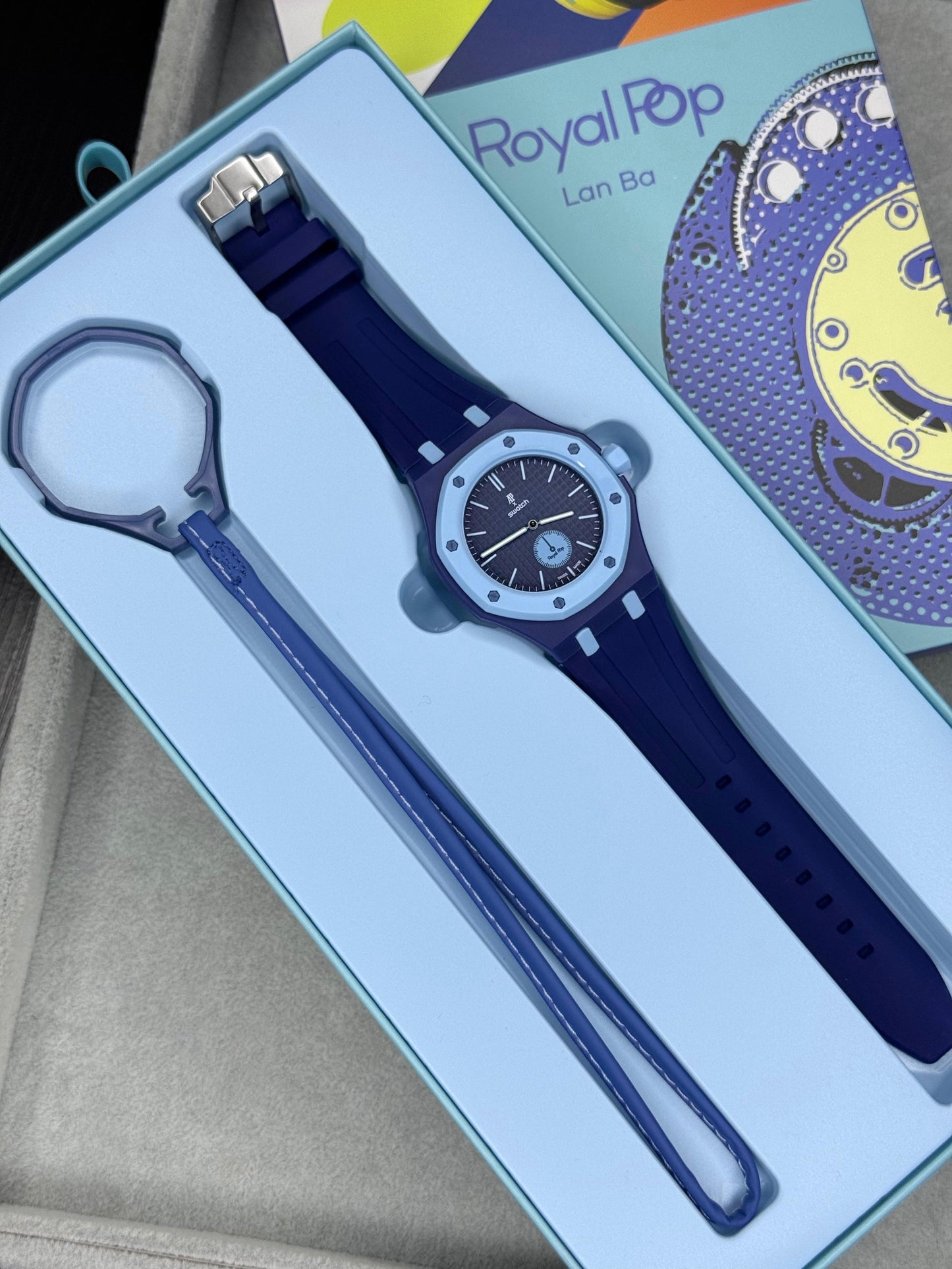 Audemars piguet x swatch royal pop