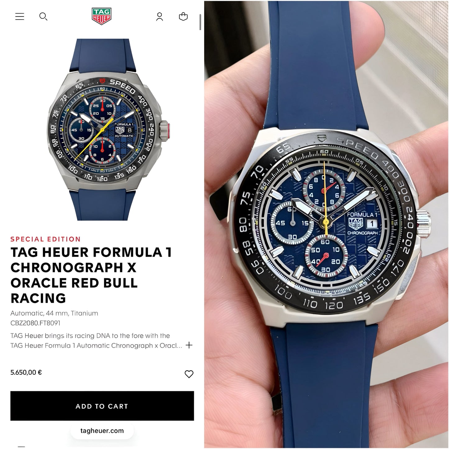 Tag heuer formula 1