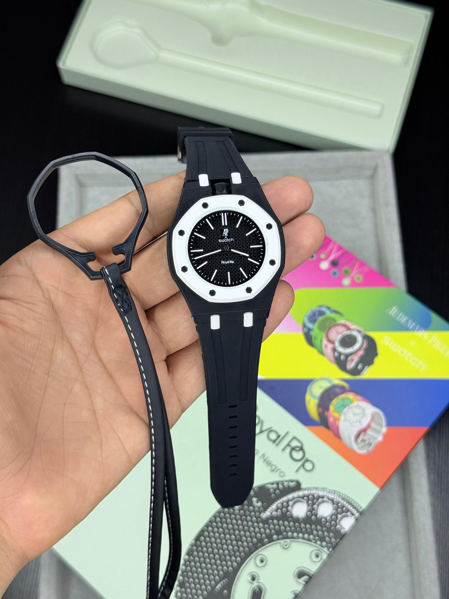 Audemars piguet x swatch royal pop