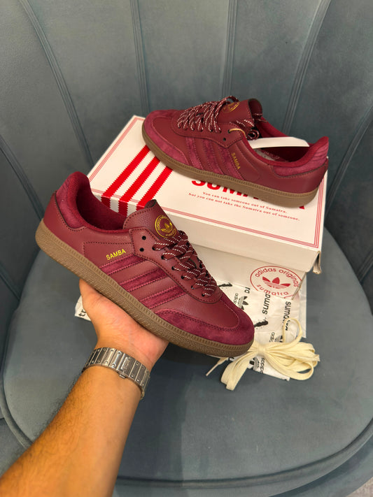 Adidas samba maroon sumatra