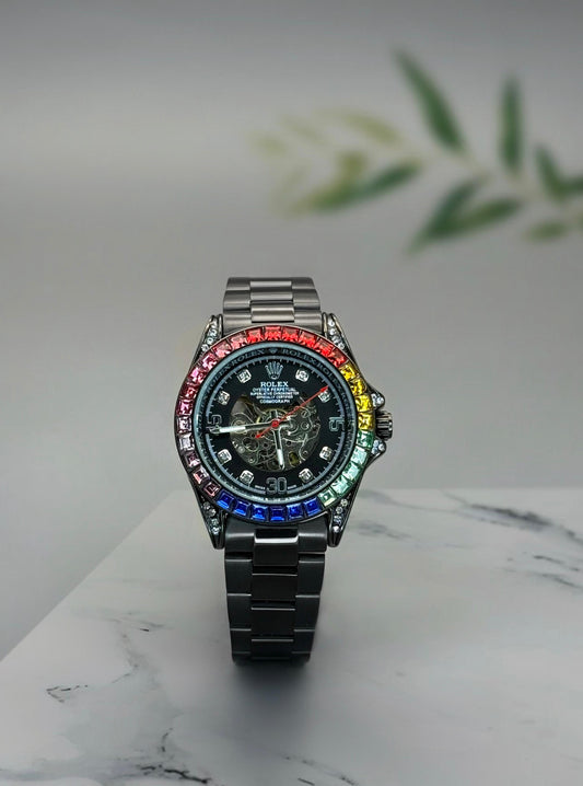 Rolex full automatic rainbow