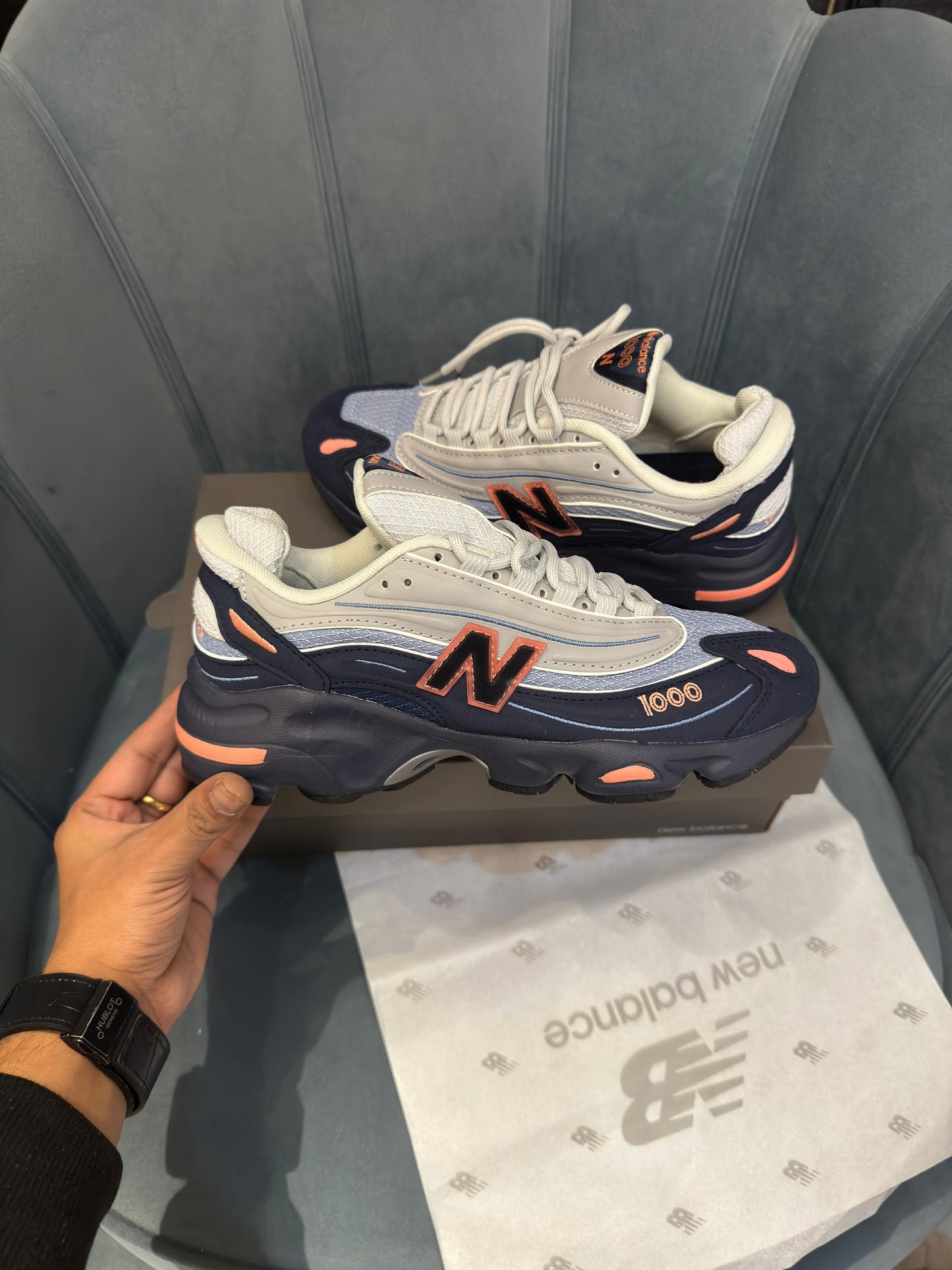 New balance 1000 navy grey