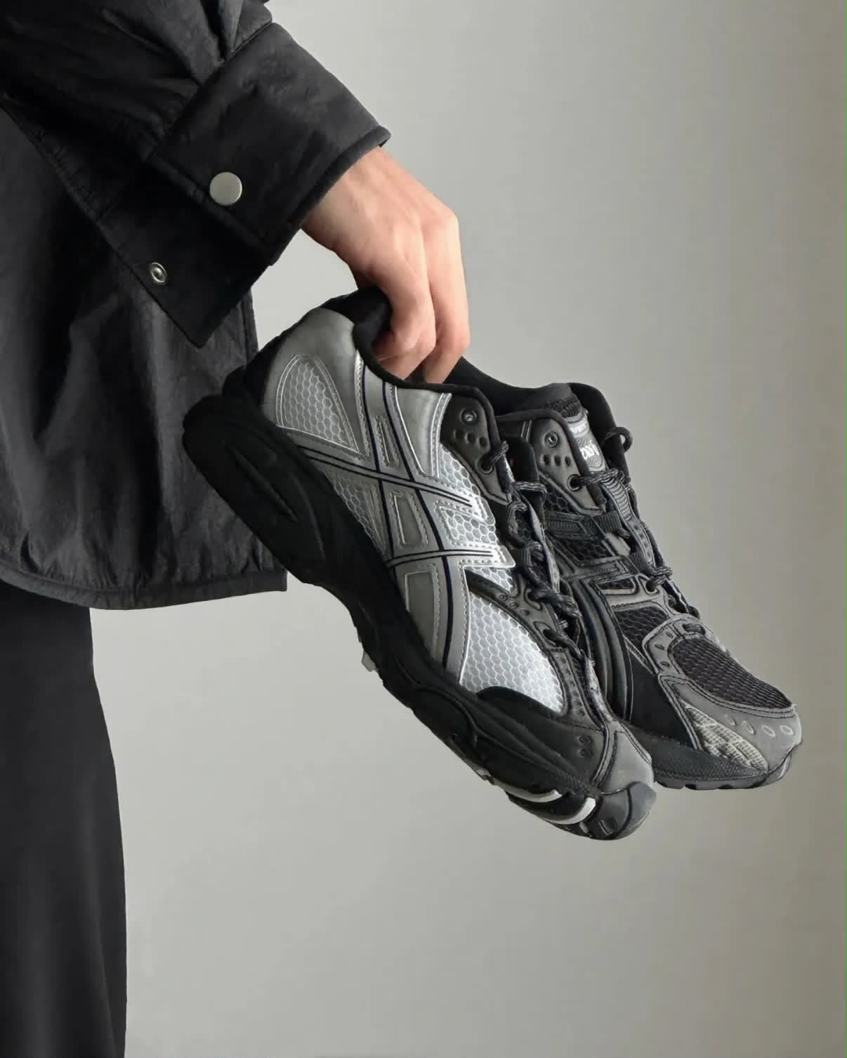 Asics nimbus 10.1 black silver