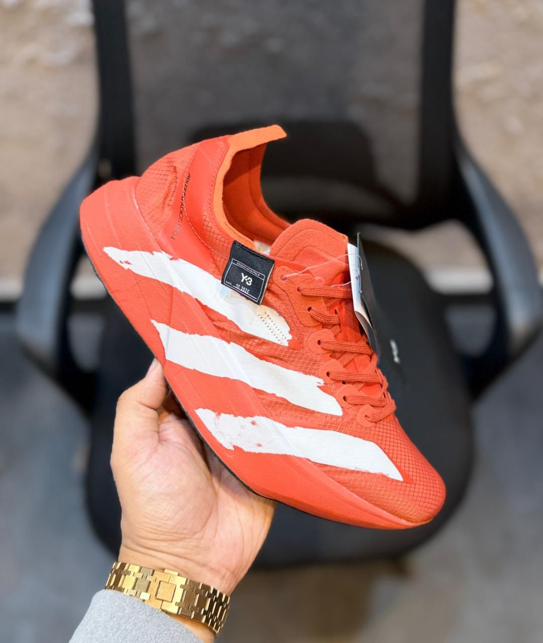 Adidas adios pro 4 y3 red white
