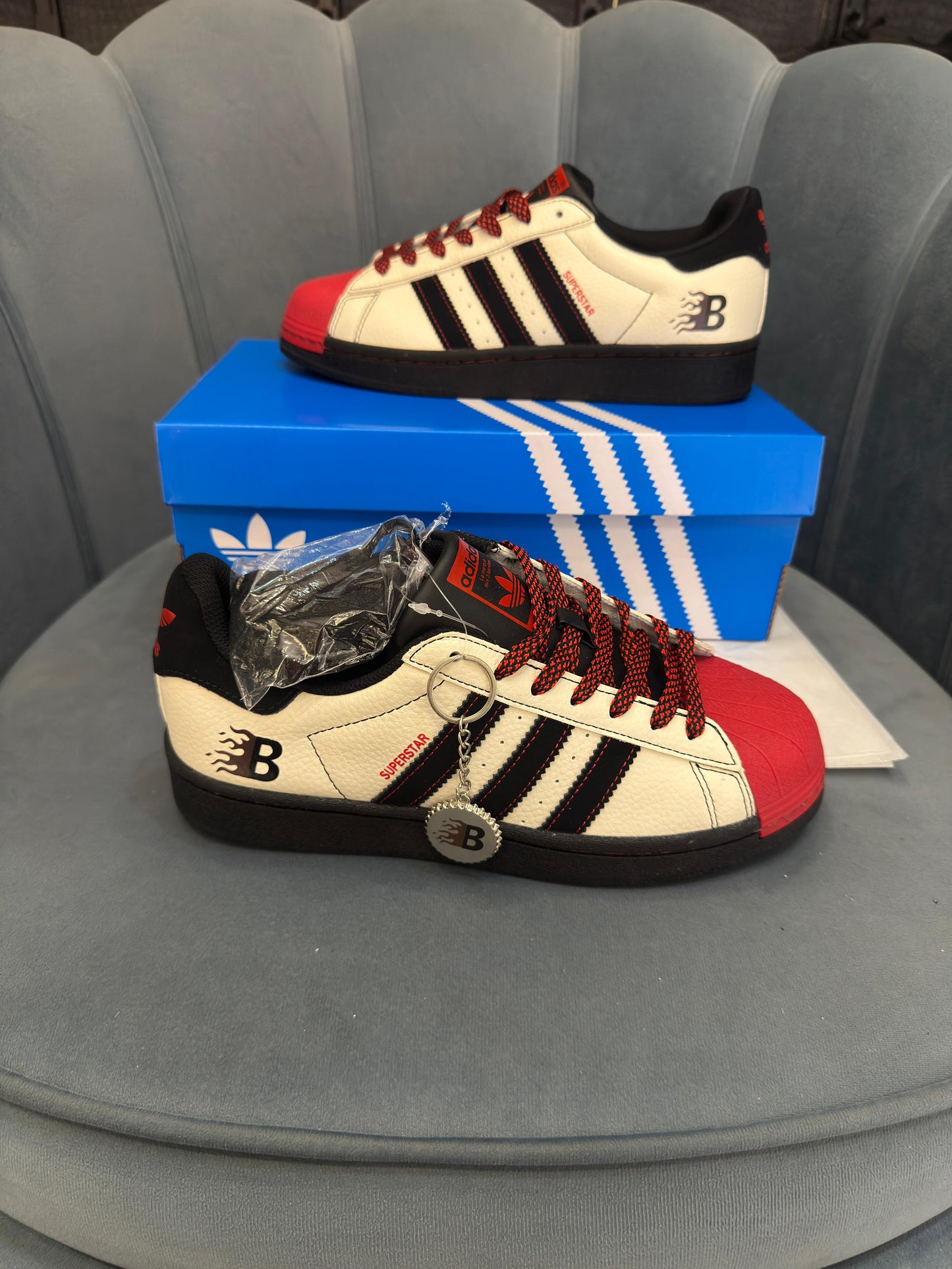 Adidas originals superstar x balmain