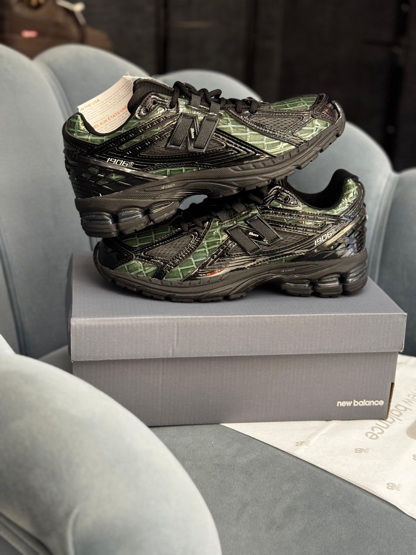New balance 1906 ginger green black