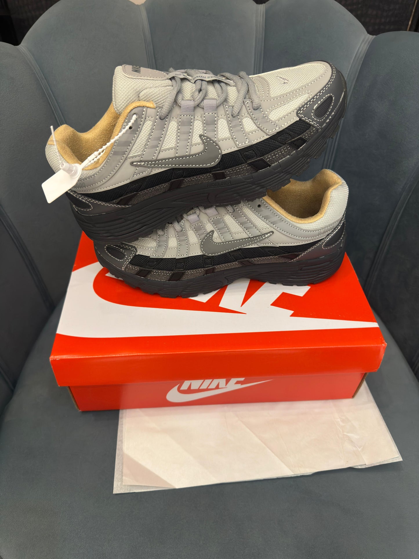 Nike P-6000 trainer platinum purple