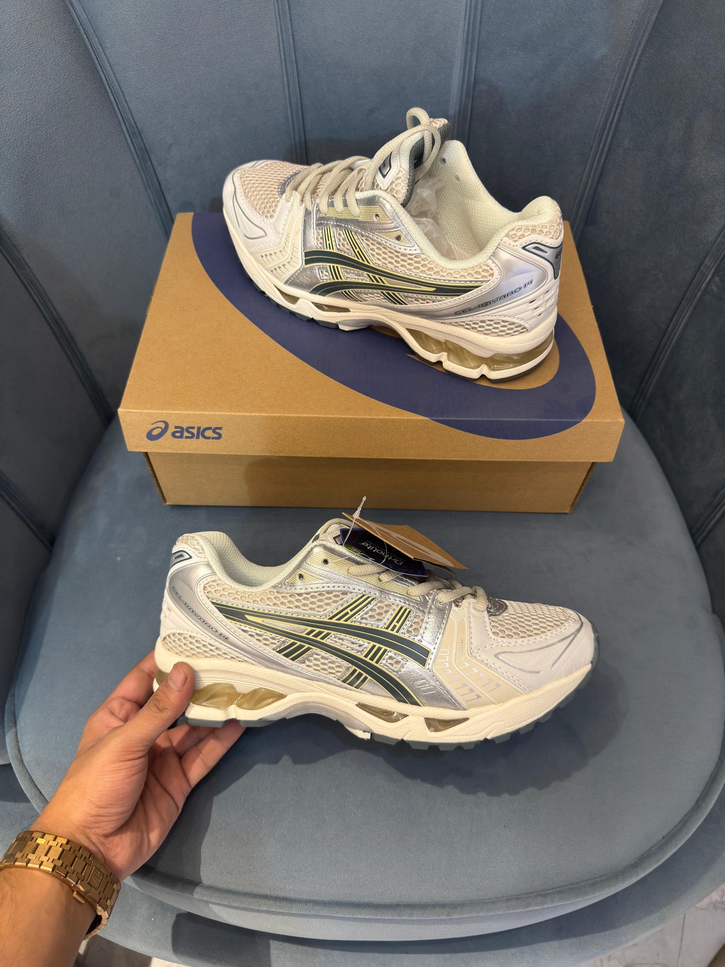 Asics gel kayano 14 white black