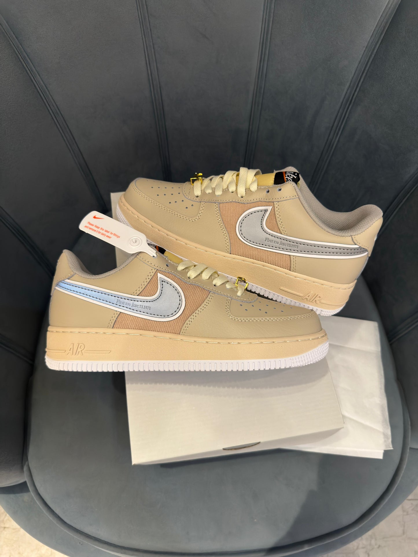 Nike airforce 1 low sand drift beige cream