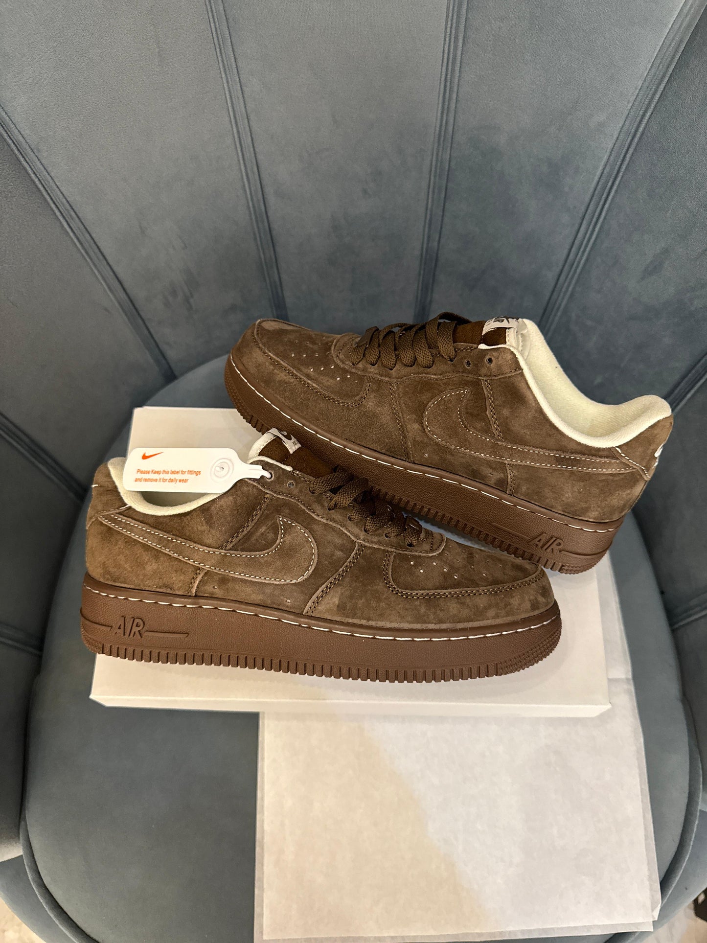 Nike airforce 1 cacao wow