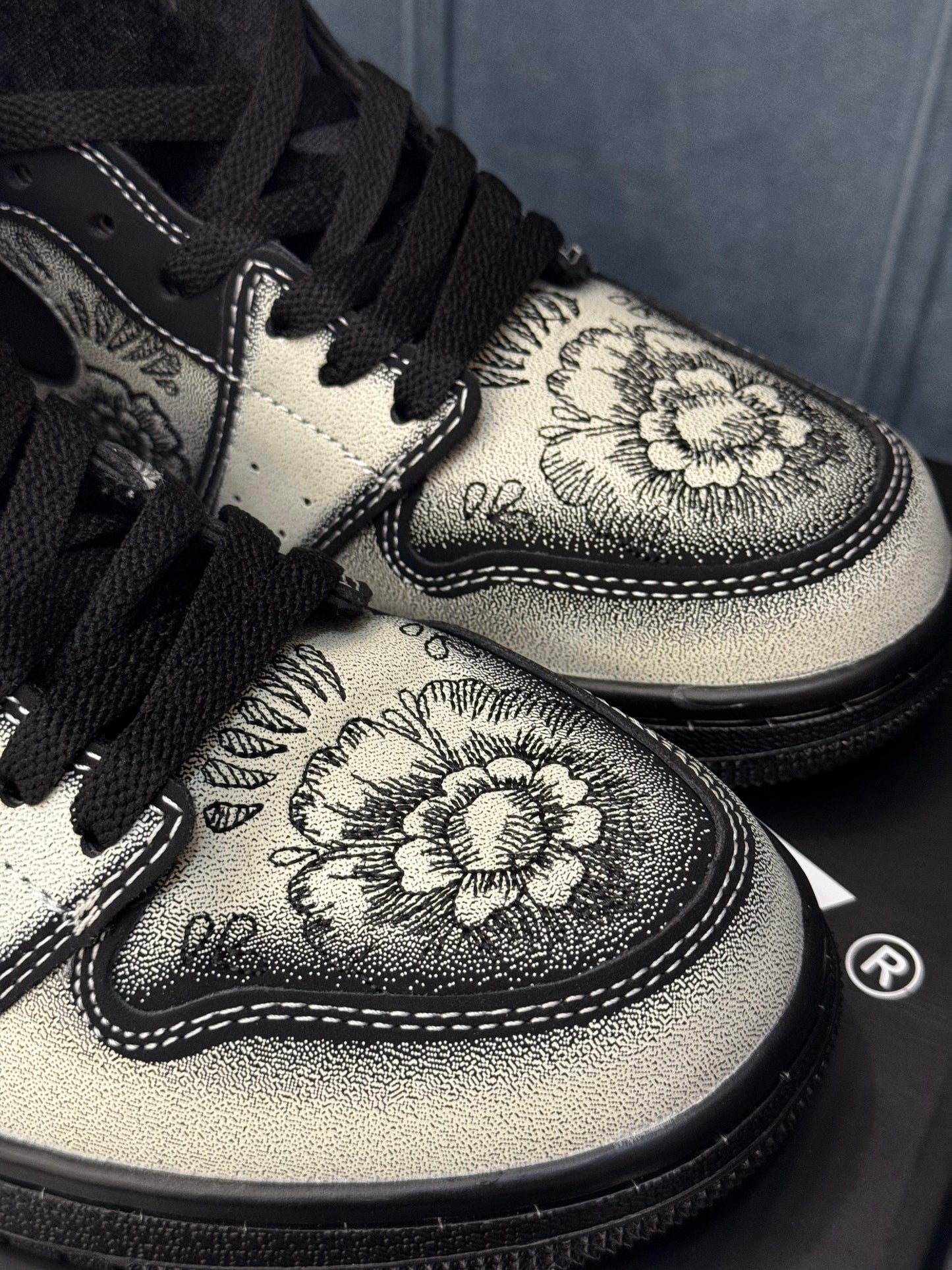 Nike air jordan retro 1 high zoom cmft 2 dia de muertos