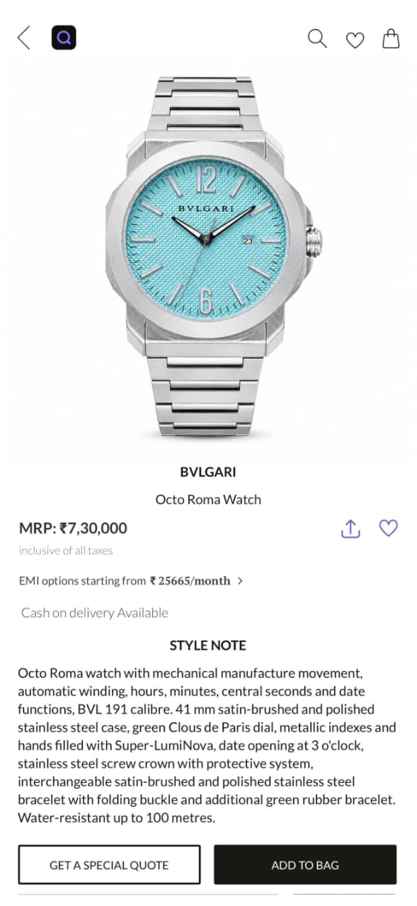 Bvlgari