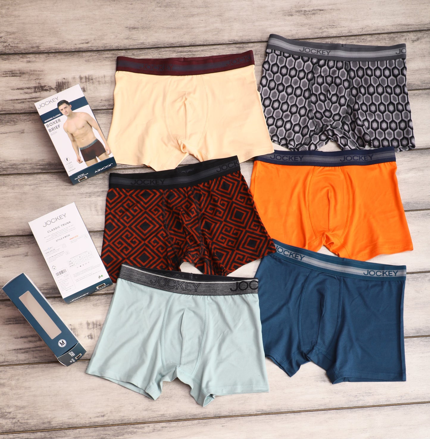 Jockey pack of 3