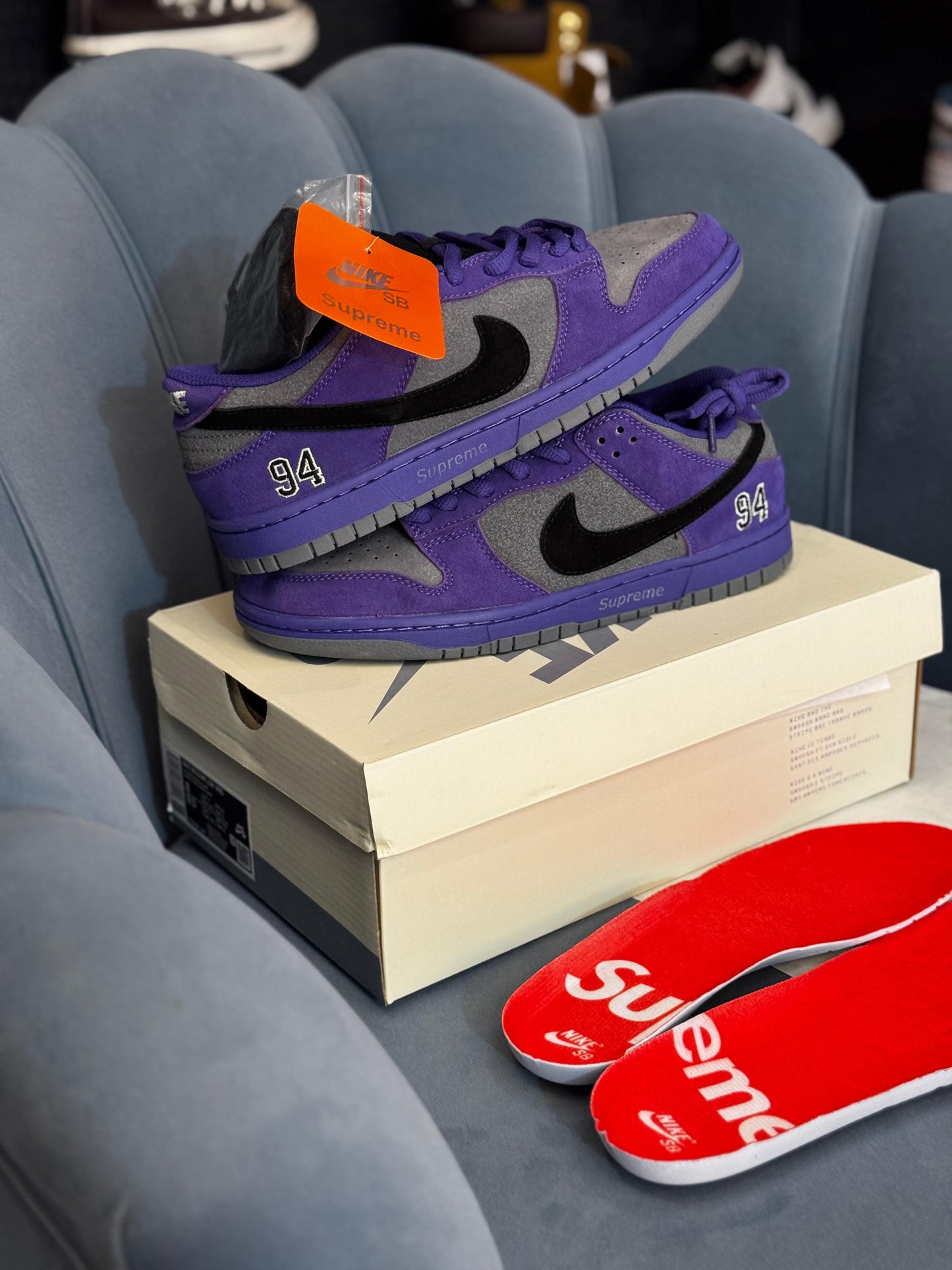 Nike sb dunk supreme 94 ink black